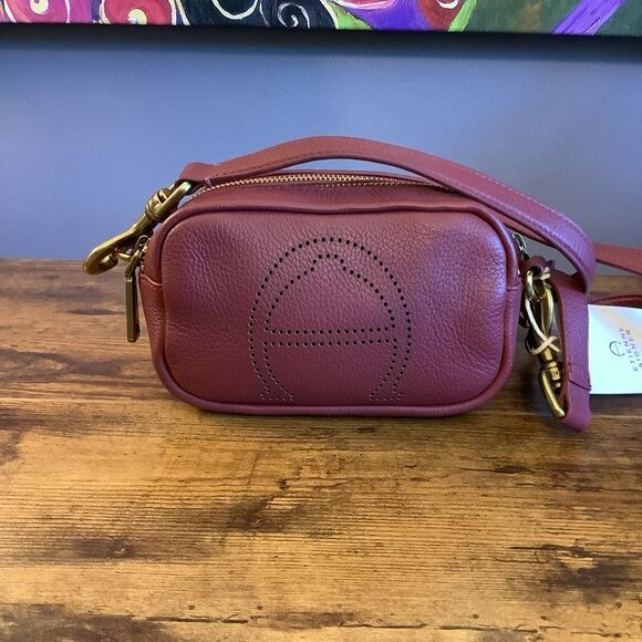 NWT 💕 Etienne Aigner Stella Mini Camera Leather Crossbody 💝💯🙌 - Picture 1 of 13